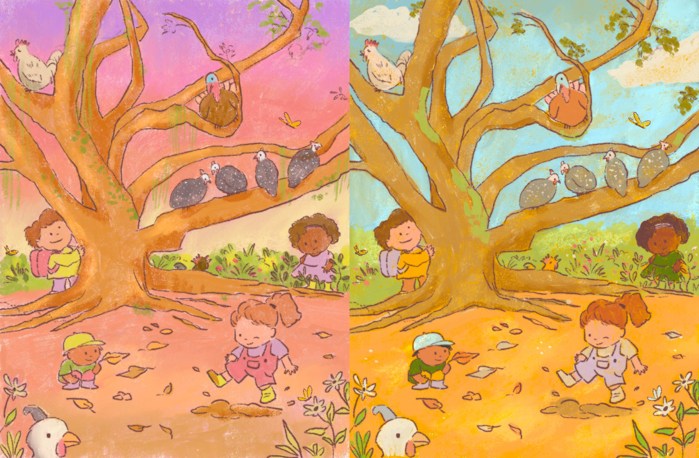 color tests - a day in the park - bia watanabe